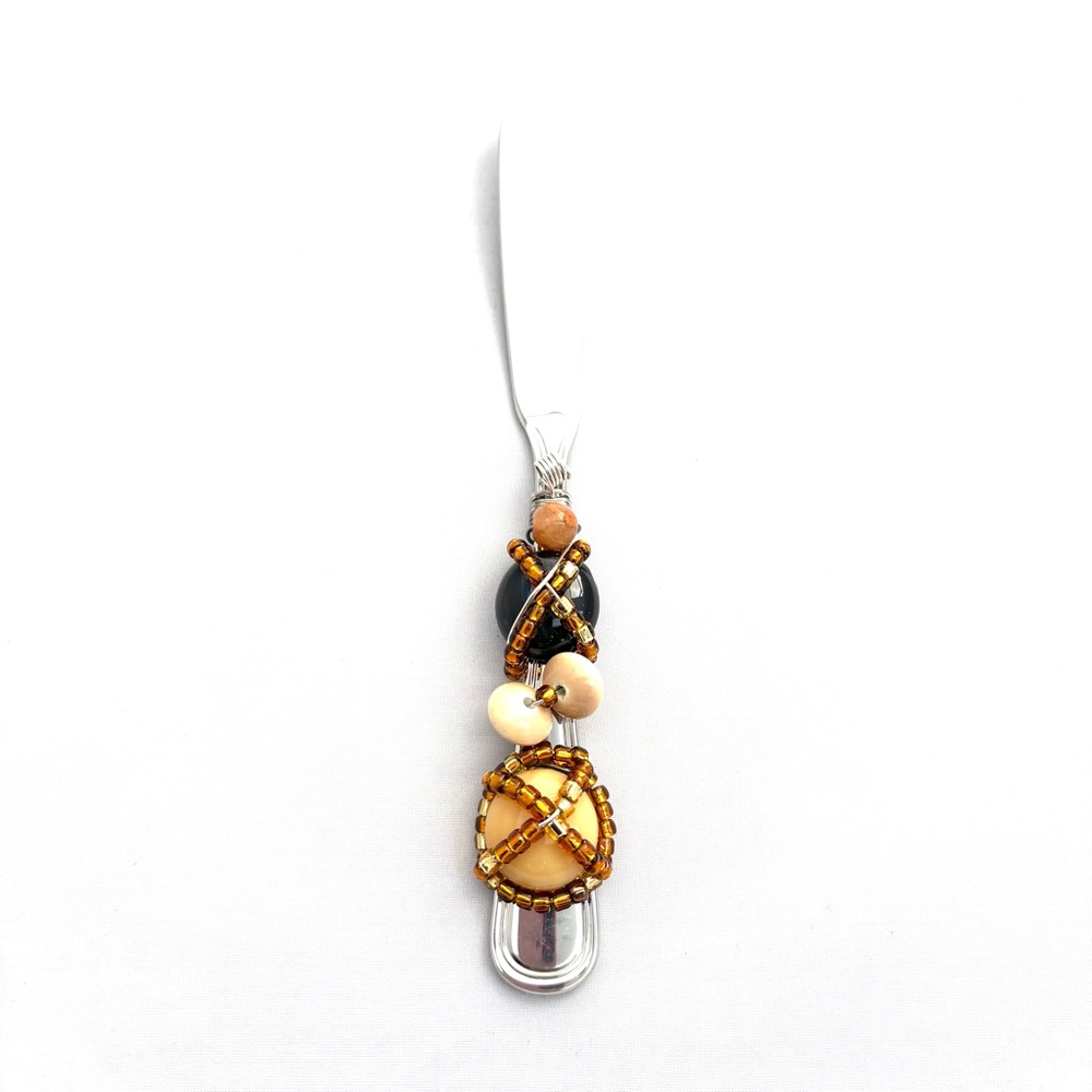 La-Di-Designs Glass Beaded Serving Utensil: Spreader
